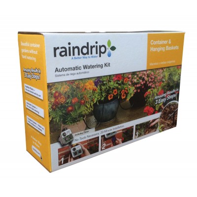 Raindrip Automatic Container and Hanging Baskets Kit   555414867